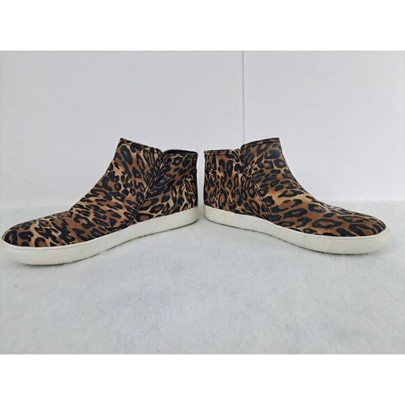 Naturalizer Women's Size 8M Miranda Cheetah Fabric Ankle Boots Booties - Picture 5 of 10